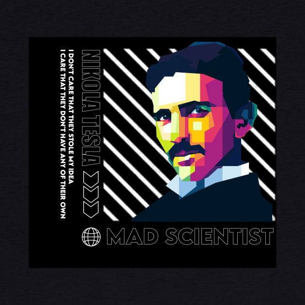 Nikola Tesla by WPAP46